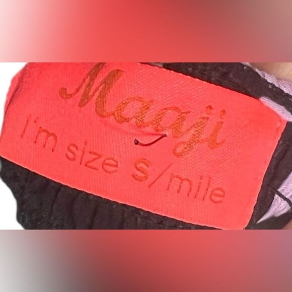 Maaji Bewitched Queen Glowy Maxi Dress in Black Floral - Picture 6 of 6